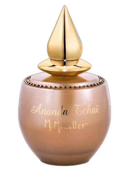 Frasco del perfume M. Micallef Ananda Tchai M. Micallef