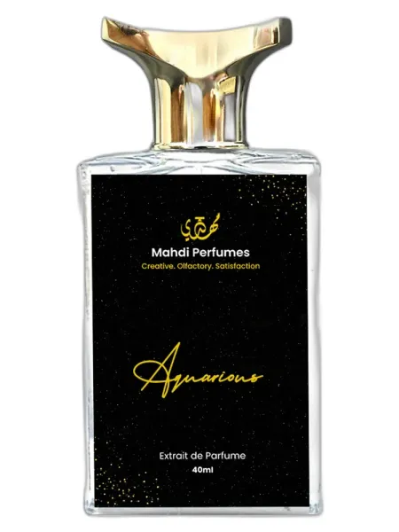Frasco del perfume Mahdi Perfumes Aquarious unisex