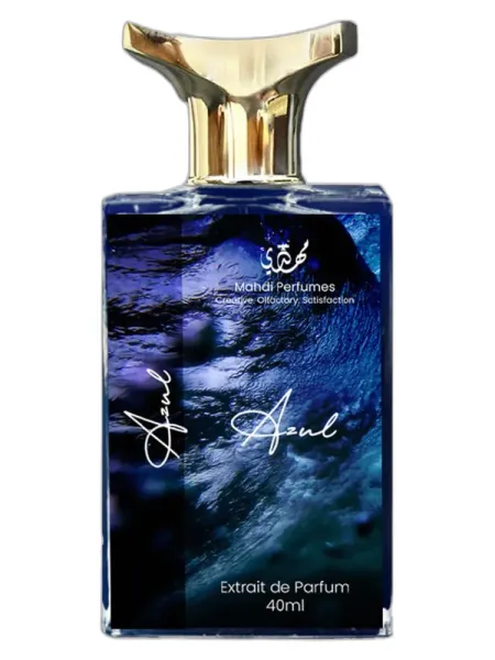 Frasco del perfume Mahdi Perfumes Azul unisex