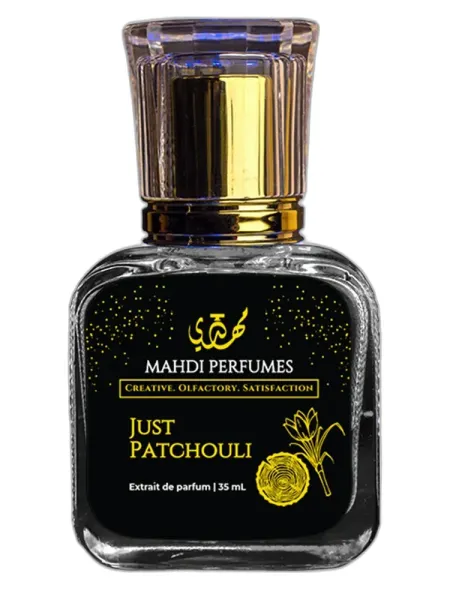 Frasco del perfume Mahdi Perfumes Just Patchouli unisex