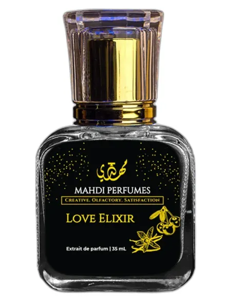 Frasco del perfume Mahdi Perfumes Love Elixir unisex