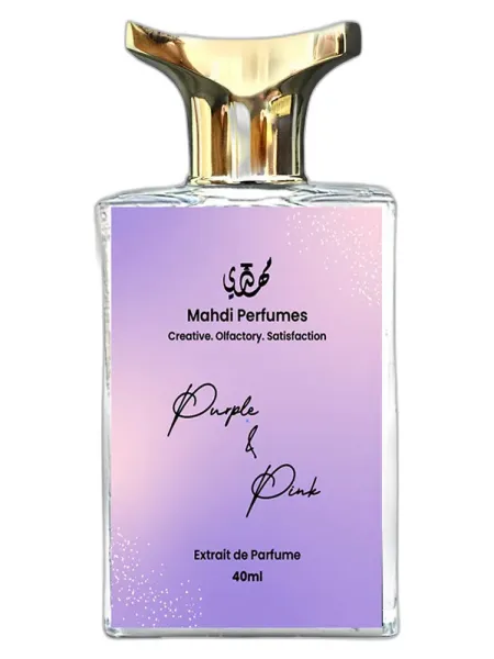 Frasco del perfume Mahdi Perfumes Purple & Pink