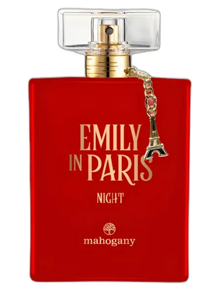Frasco del perfume Mahogany Emily in Paris Night