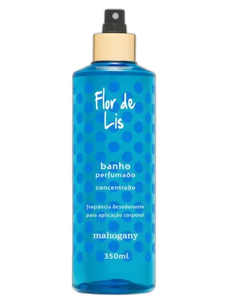 Frasco del perfume Mahogany Flor de Lis