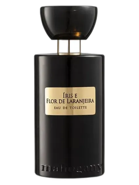 Frasco del perfume Mahogany Iris e Flor de Laranjeira