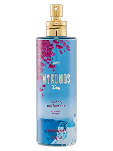 Frasco del perfume Mahogany Mykonos Day