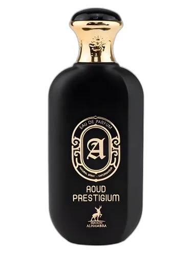 Frasco del perfume Maison Alhambra Aoud Prestigium