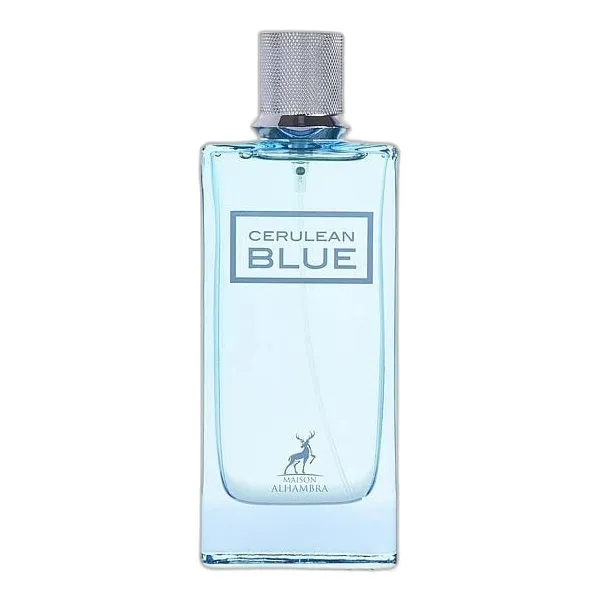 Frasco del perfume Maison Alhambra Cerulean Blue Eau de Parfum