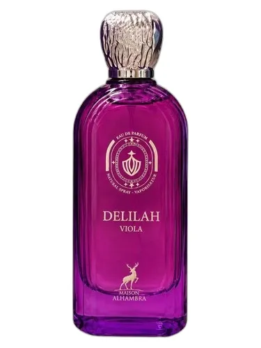 Frasco del perfume Maison Alhambra Delilah Viola