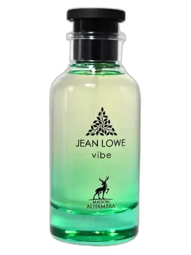 Frasco del perfume Maison Alhambra Jean Lowe Vibe