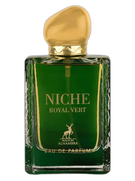 Frasco del perfume Maison Alhambra Niche Royal Vert