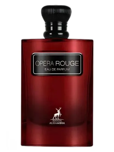 Frasco del perfume Maison Alhambra Opera Rouge