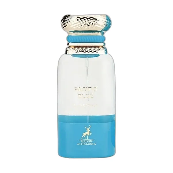 Frasco del perfume Maison Alhambra Pacific Blue Eau de Parfum