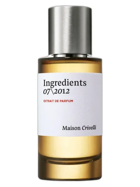 Frasco del perfume Maison Crivelli Ingredients 07-2012 unisex