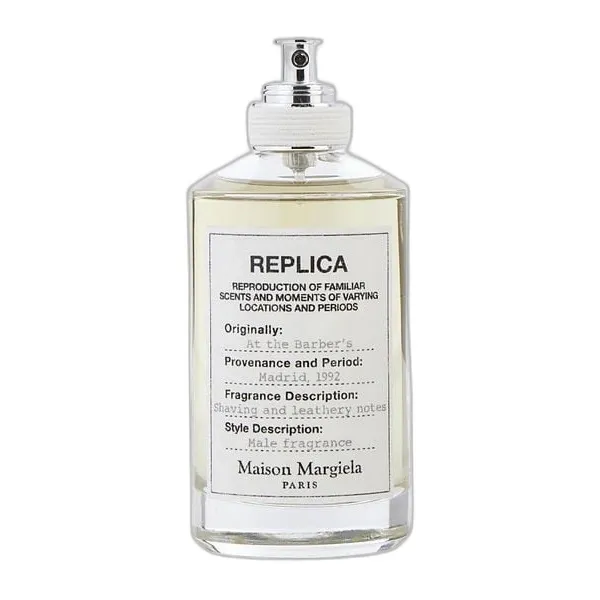 Frasco del perfume Maison Margiela Replica At The Barber's Eau de Toilette