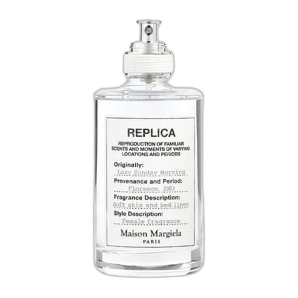 Frasco del perfume Maison Margiela Replica Lazy Sunday Morning Eau de Toilette