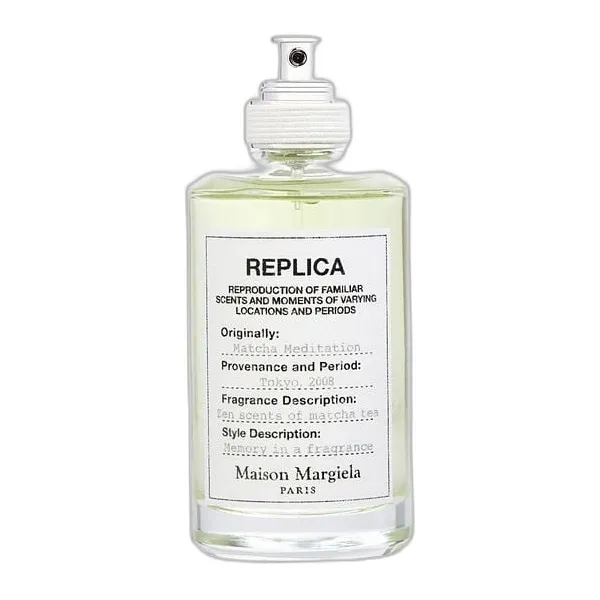 Frasco del perfume Maison Margiela Replica Matcha Meditation Eau de Toilette