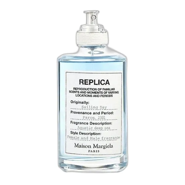 Frasco del perfume Maison Margiela Replica Sailing Day Eau de Toilette