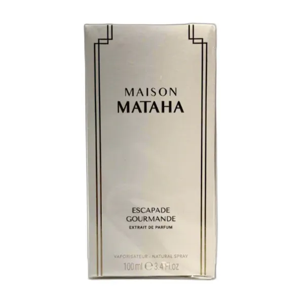 Frasco del perfume Maison Mataha Escapade Gourmand