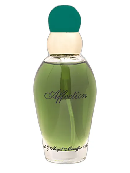 Frasco del perfume Majid Muzaffar Iterji Affection