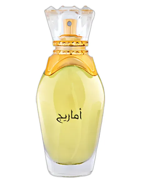 Frasco do perfume Majid Muzaffar Iterji Amarige