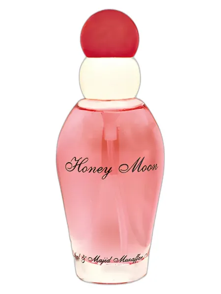Frasco del perfume Majid Muzaffar Iterji Honey Moon