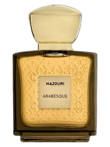 Frasco del perfume Majouri Arabesque 2026