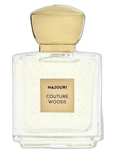 Frasco del perfume Majouri Couture Woods 2026
