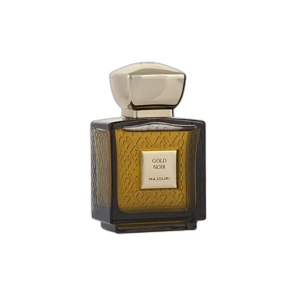 Frasco del perfume Majouri Gold Noir Eau de Parfum