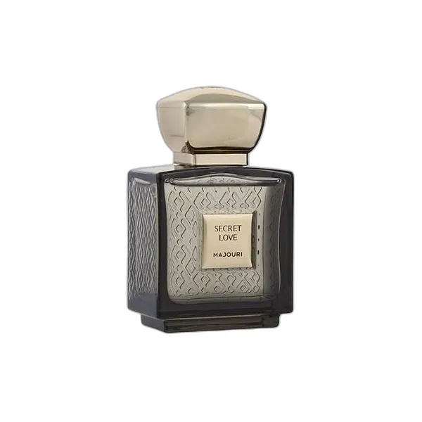 Frasco del perfume Majouri Secret Love Eau de Parfum