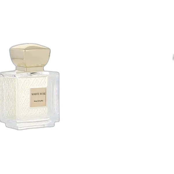 Frasco del perfume Majouri White Rose Eau de Parfum