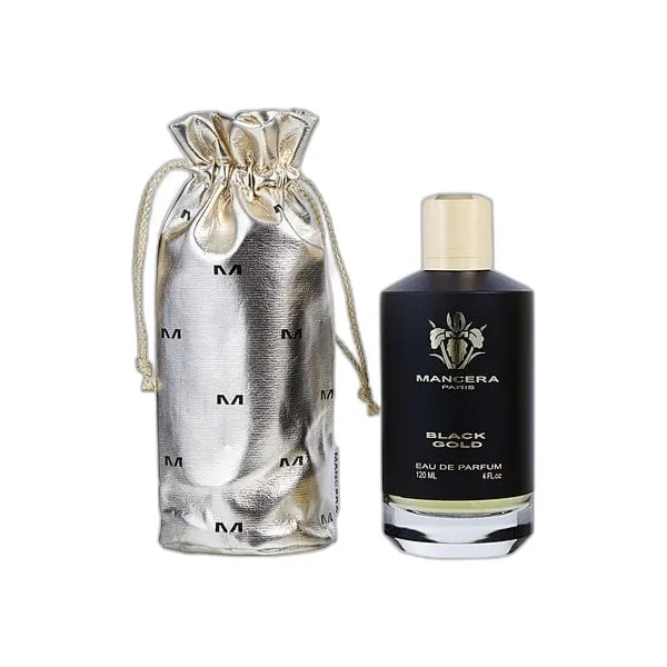 Frasco del perfume Mancera Black Gold Eau de Parfum