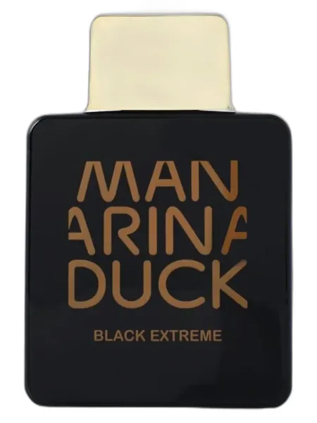 Frasco del perfume Mandarina Duck Black Extreme Eau de Cologne