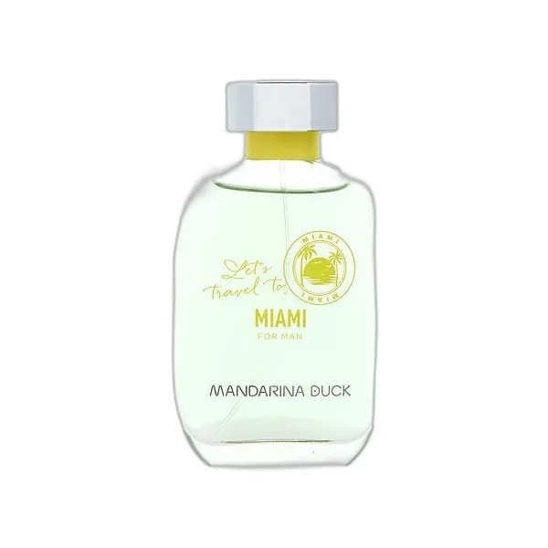 Frasco del perfume Mandarina Duck Let's Travel To Miami Eau de Toilette