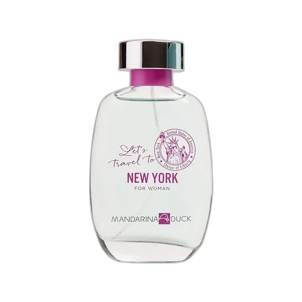 Frasco del perfume Mandarina Duck Let's Travel To New York Eau de Toilette