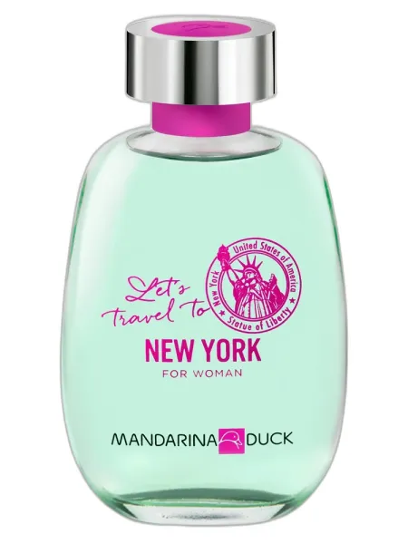 Frasco del perfume Mandarina Duck Let's Travel To New York For Woman