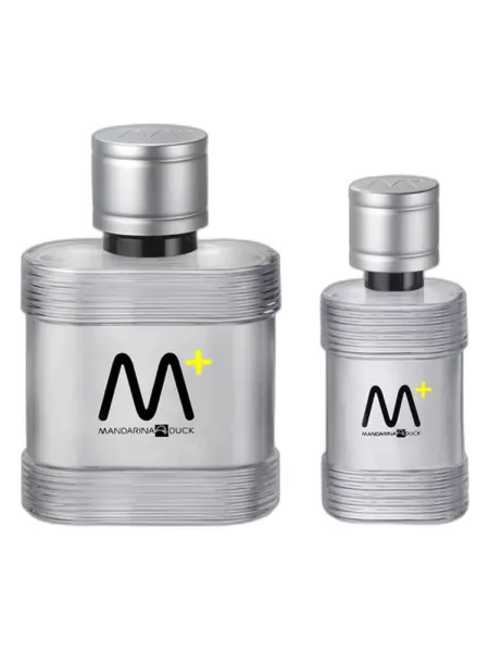 Frasco del perfume Mandarina Duck M+ Eau de Toilette