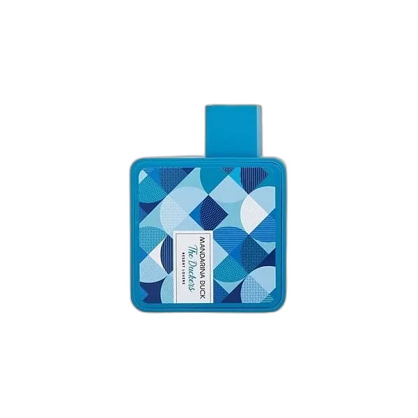 Frasco del perfume Mandarina Duck The Duckers Resort Lovers Eau de Toilette