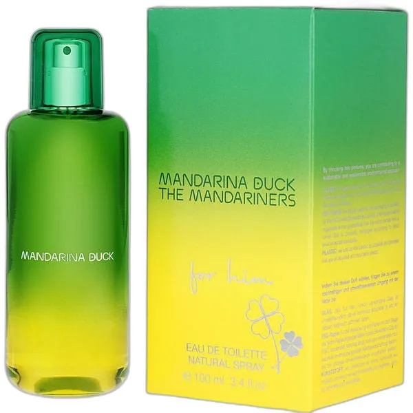 Frasco del perfume Mandarina Duck The Mandariners Eau de Toilette