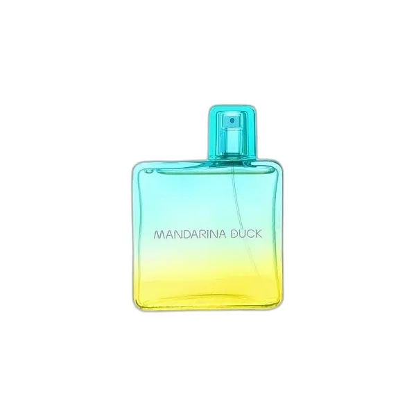 Frasco del perfume Mandarina Duck Vida Loca Eau de Toilette