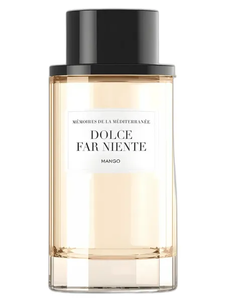 Frasco del perfume Mango Dolce Far Niente