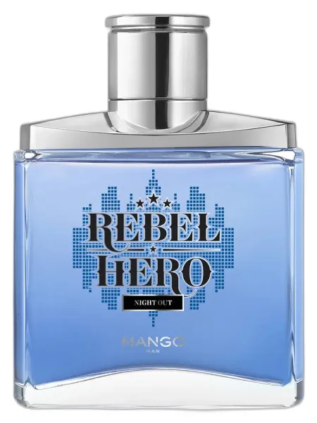 Frasco do perfume Mango Rebel Hero Night Out
