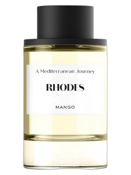 Mango Rhodes परफ्यूम की बोतल