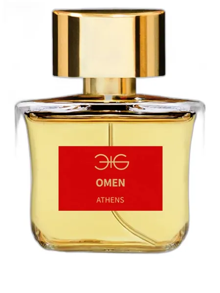 Frasco del perfume Manos Gerakinis Omen unisex