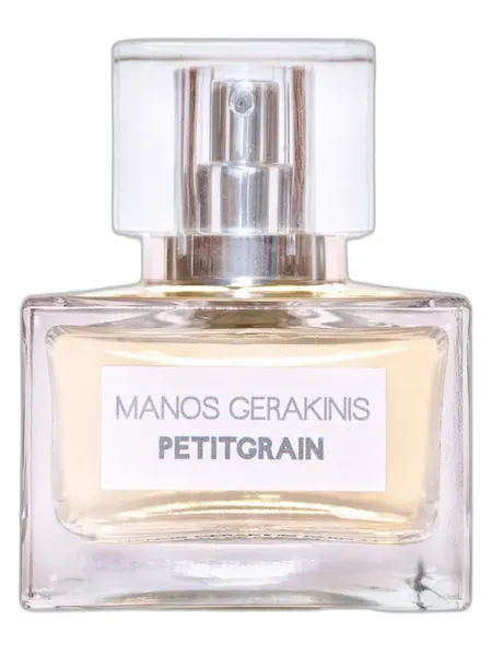 Frasco del perfume Manos Gerakinis Petitgrain unisex Eau de Parfum