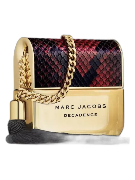 Frasco del perfume Marc Jacobs Decadence Rouge Noir Edition Eau de Parfum
