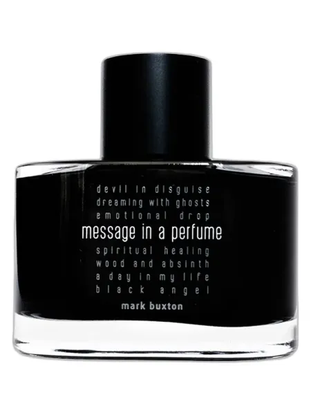 Frasco del perfume Mark Buxton Message In A Perfume unisex Eau de Parfum