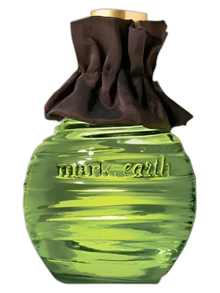 Frasco del perfume mark. mark Earth mark.