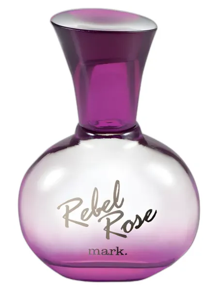 Frasco del perfume mark. mark Rebel Rose mark. Eau de Parfum