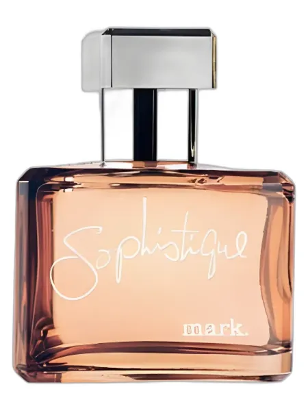 Frasco del perfume mark. mark Sophistique mark.